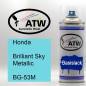 Preview: Honda, Brilliant Sky Metallic, BG-53M: 400ml Sprühdose, von ATW Autoteile West.